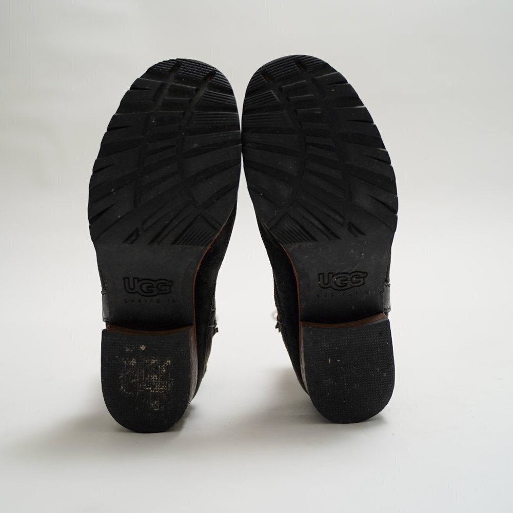 UGG "Endell" Harness Biker Boots - Picture 4 of 12